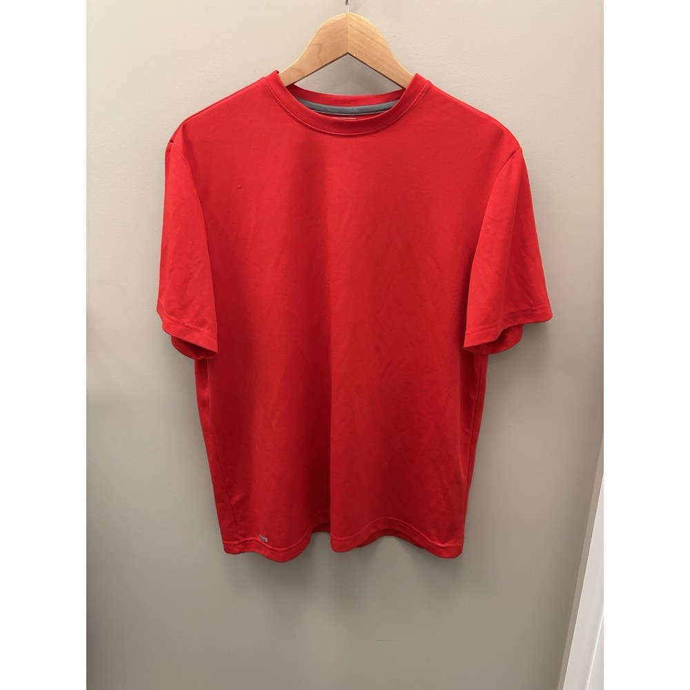 Starter Regular Fit Moisture Wicking Core Tee Men's Red Shirt Size L
